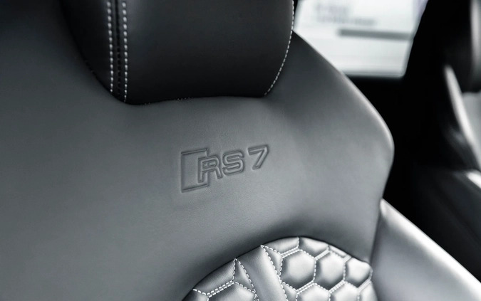 Audi RS7 cena 330009 przebieg: 39000, rok produkcji 2015 z Gdańsk małe 781